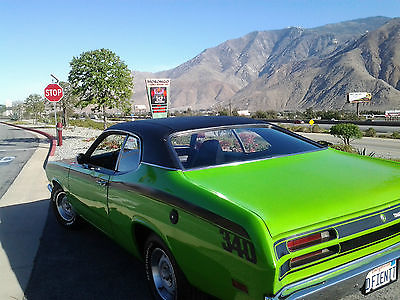 Plymouth : Duster coupe 2-door 1971 plymouth 340 duster d fi entt sassy green