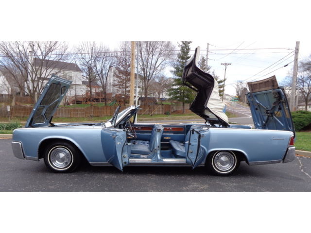 Lincoln : Continental STUNNING! 1963 lincoln continental suicide door convertible one of 3138 produced very rare