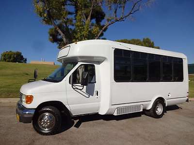 Ford : E-Series Van 06 ford e 450 only 117 000 miles shuttle bus 1 owner ex city 15 pack very clean