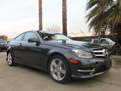 Mercedes-Benz : C-Class C250 2013 mercedes c 250 damaged wrecked rebuildable salvage low miles loaded 13 c 250