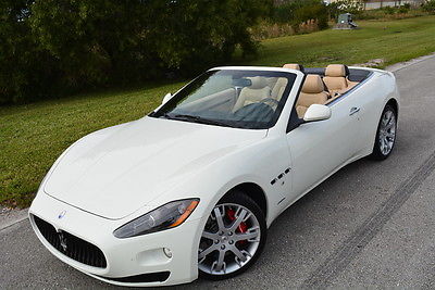 Maserati : Gran Turismo 2011 maserati granturismo bianco eldorado 14 583 miles
