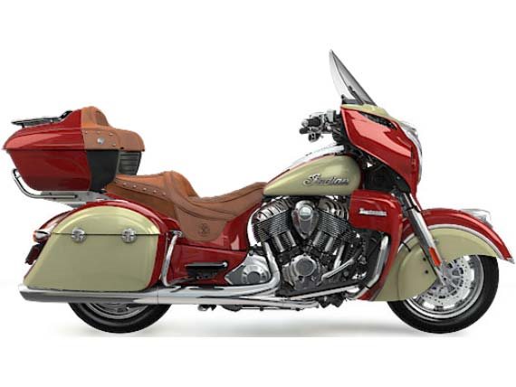 2016 Indian Roadmaster Indian Red / Ivory Cream