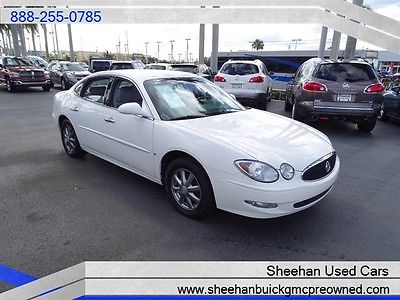 Buick : Other CXL Lovely White Florida Driven CLEAN Carfax Sedan 2007 buick lacrosse cxl lovely white florida driven clean carfax sedan automatic