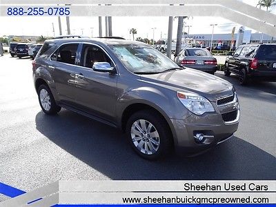 Chevrolet : Equinox LT One Owner CLEAN Carfax Comfortable SUV! 2011 chevy eqinox lt one owner clean carfax power auto air sunroof leather