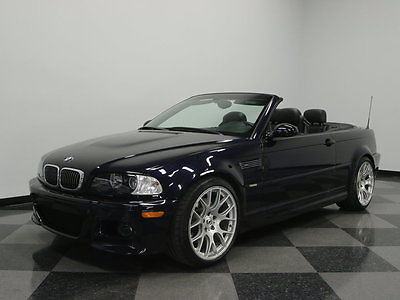BMW : M3 Convertible AWESOME CARBON BLACK, ONLY 23K ORIGINAL MILES, 333HP ENGINE, SUPER NICE M3 VERT!