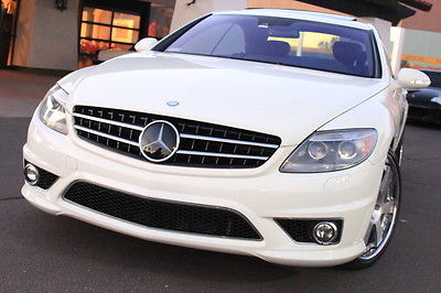 Mercedes-Benz : CL-Class AMG 2008 mercedes benz cl 65 amg arctic white hre rims bad ass must see