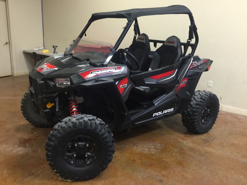 2015 Polaris RZR S 900 EPS Titanium Matte Metallic