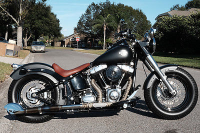 Harley-Davidson : Softail harley davidson softail slim fls bobber