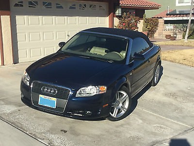 Audi : Cabriolet A4 2.0T 2007 audi a 4 2.0 t cabriolet 64 k miles