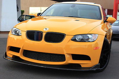 BMW : M3 2011 bmw m 3 sedan dct atacama yellow rare beautiful clean car fax
