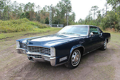 Cadillac : Eldorado Coupe 2 Door Hardtop 429 Must See Call Now 1967 cadillac eldorado coupe 2 door hardtop 429 7.0 l loaded must see call now