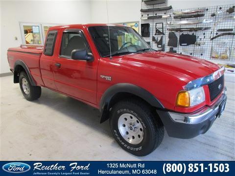 2003 FORD RANGER 4 DOOR EXTENDED CAB SHORT BED TRUCK