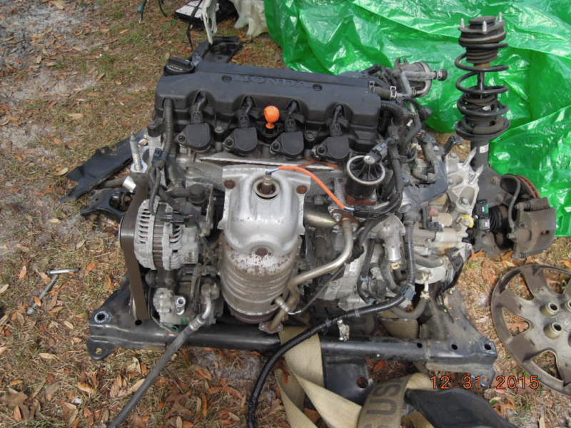 2010 Honda Civic Motor 66k miles, transmission and PCU, 0