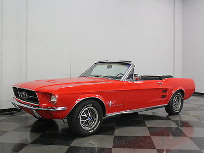 Ford : Mustang C-CODE 289, FACTORY A/C CAR, HOUSTON DSO, MARTI REPORT, POWER STEERING, NICE!