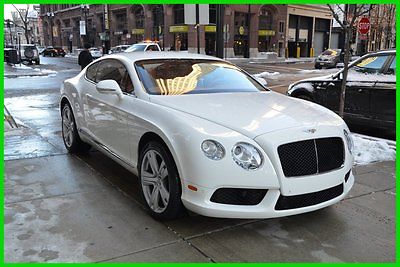 Bentley : Continental GT 13' GT wht/tan 1-owner FL. trade, rudy@7734073227 2013 v 8 used turbo 4 l v 8 32 v automatic awd premium