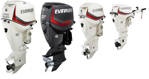 2015 Evinrude New E-TEC G1, 25-300hp w/ FIVE year non-declining limit Engine and Engine Accessories