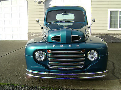 Ford : F-100 F 100 1949 ford f 100 premium custom paint with ghost flames 302 powered auto trans