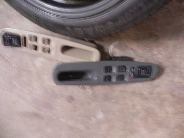 1997 Honda Accord Donut wheel Tire and master DS window switch works, 2