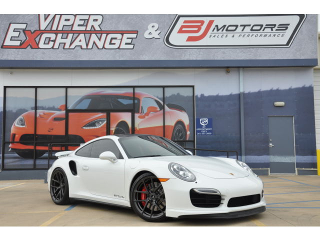 Porsche : 911 2dr Cpe Turb 2014 porsche turbo 9 000 miles vorsteiner wheels paint protection window tint