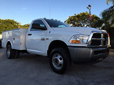 Ram : 3500 ST Cab & Chassis 2-Door 5.7 l hemi stahl service utility bed 143 wb 1 owner clean carfax l k