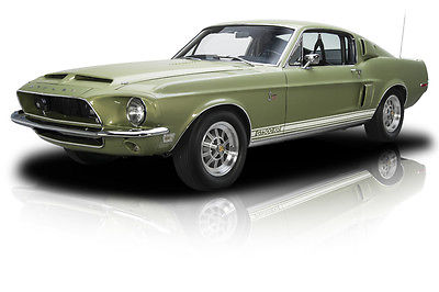 Ford : Mustang GT500KR Shelby Nationals Concours Heritage Gold GT500KR 428 Cobra Jet V8 C6 3 Speed PS