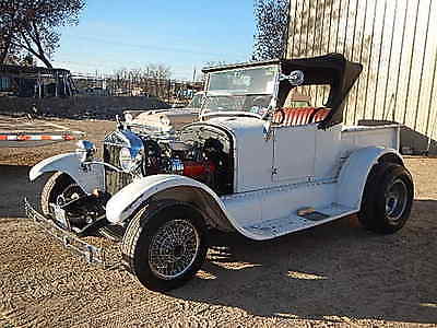 Ford : Model T 1970's Build Roadster Pickup 1927 ford 1932 hot rod 350 auto 1929 west texas barn find 1930 gasser all steel