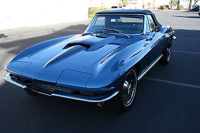 Chevrolet : Corvette STUNNING STING RAY ROADSTER (CONVERTIBLE) Flawless Convertible Sting Ray w/ L71 Big Block & Concours, Complete Restoration