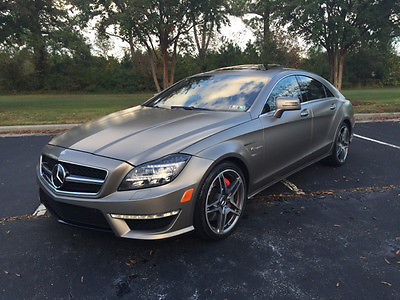 Mercedes-Benz: CLS-Class MERECEDES CLS63 AMG VERY RARE CLS63 AMG P89 + PERFORMANCE PACKAGE-MATTE FINISH  550 HP