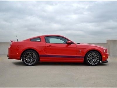Ford : Mustang Shelby GT500 2013 ford mustang shelby gt 500 6 speed manual 2 door coupe