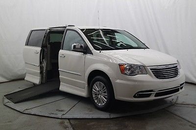 Chrysler : Town & Country Limited Rollx Handicap Wheelchair Access Side Ramp Transfer Seat Limited Nav DVD