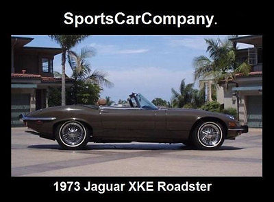 Jaguar : E-Type ROADSTER 1973 jaguar xke roadster v 12 restored classic sale priced buy it now 85 998