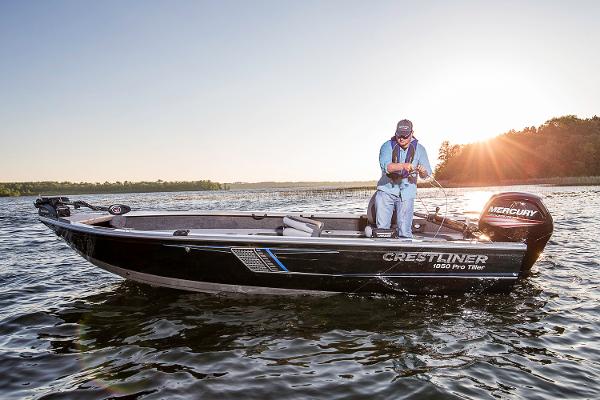 2016 Crestliner 1850 Pro Tiller