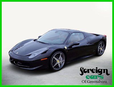 Ferrari : 458 2014 Ferrari 458 Spider 2014 ferrari 458 spider certified preowned with free maintenance plan