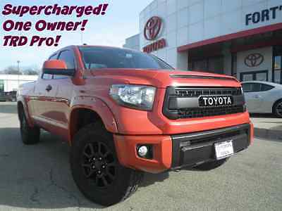 Toyota : Tundra TRD Factory Superchaged!!! Supercharged 505hp 2015 TRD Pro Tundra
