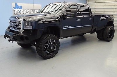 GMC : Sierra 3500 DENALI DIESEL DUALLY 4X4 LIFTED LONG BED NAV WE FINANCE! 2012 DENALI DIESEL DUALLY 4X4 LIFTED LONGBED REMOTE START TEXAS AUTO