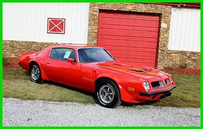 Pontiac: Trans Am Super Duty 455 1974 super duty 455 4 speed fully documented numbers matching consignment