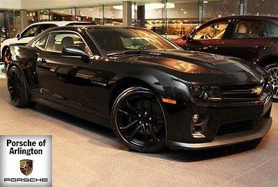 Chevrolet: Camaro Zl1 2013 coupe used supercharged gas v 8 6.2 l 376 6 speed manual rwd black