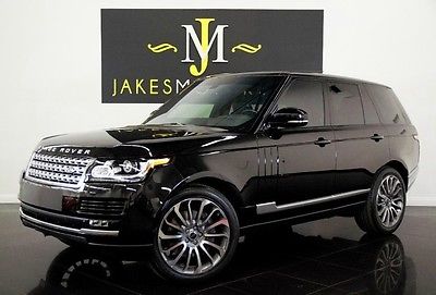 Land Rover: Range Rover Supercharged (1-OWNER) 2014 range rover supercharged only 6900 miles loaded with options 1 owner