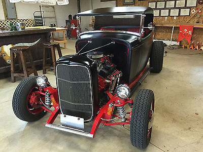Ford: Other An absolutely beautiful 32 Ford Roadster Street Rod with removable hard top