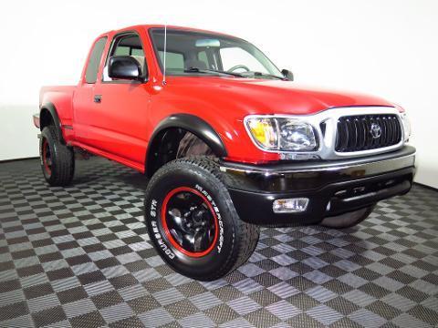 2001 TOYOTA TACOMA 2 DOOR EXTENDED CAB SHORT BED TRUCK