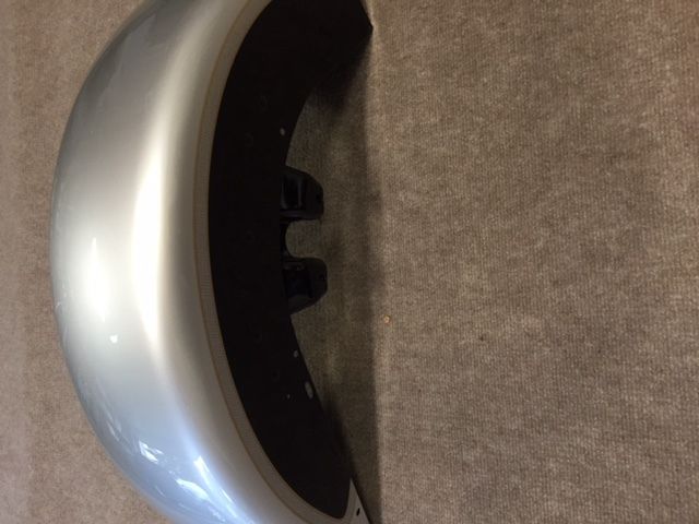 Front Fender Brand new 2003 Harley electra glide classic silver, 3