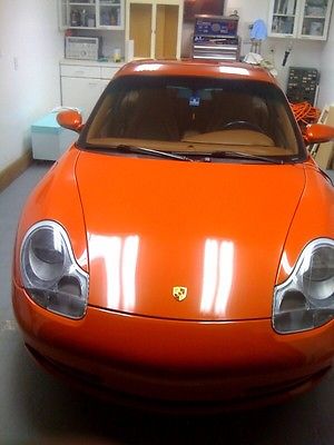 Porsche: 911 Coupe 2001 porsche 911 carrera coupe 2 door 3.4 l orange