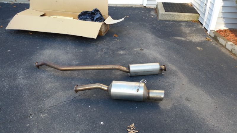 2001 & up RSX Greddy CatBack Exhaust, 1
