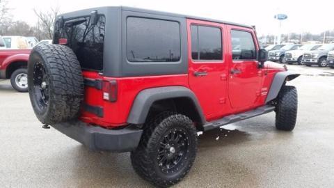 2012 JEEP WRANGLER UNLIMITED 4 DOOR SUV, 0