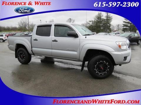 2013 Toyota Tacoma 4 Door Crew Cab Short Bed Truck