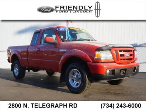 2007 Ford Ranger 4 Door Extended Cab Long Bed Truck