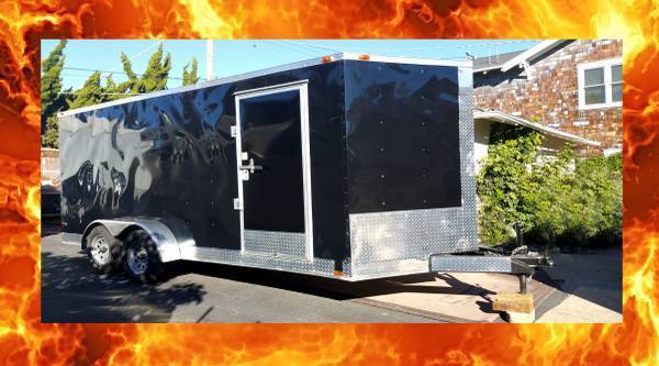 CUSTOM MOTOR CYCLE TRAILER COMPLETED REDUCED!!