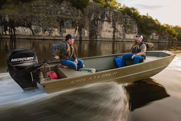 2015 Crestliner 1756 Retriever Jon DLX