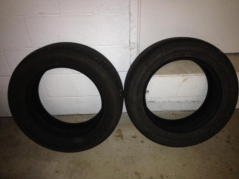 2 tires good condition, 0