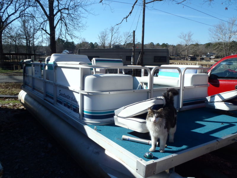 1997 Sweetwater 20 foot party barge with 75 hp Mercury